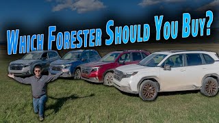2025 Subaru Forester Trims Compared
