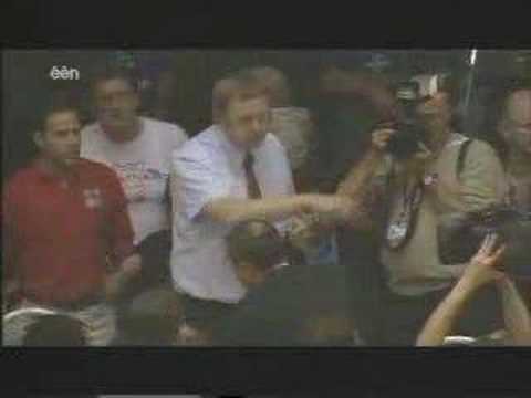 Bree-Ostende 9-6-07 Belgium Basket-ball play-offs 2006-2007