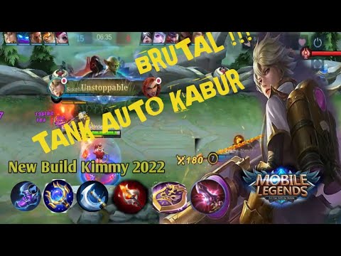 KIMMY TOP 1 GLOBAL |, DAMAGE GAK ADA OBAT|| HILDA DAN FRANKO AUTO KABUR!! NEW BUILD TOP GLOBAL 2022