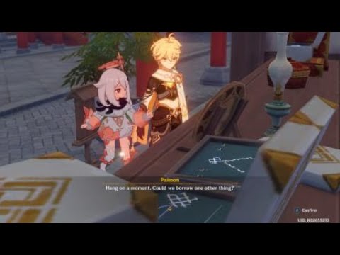 Paimon turns into a Robot