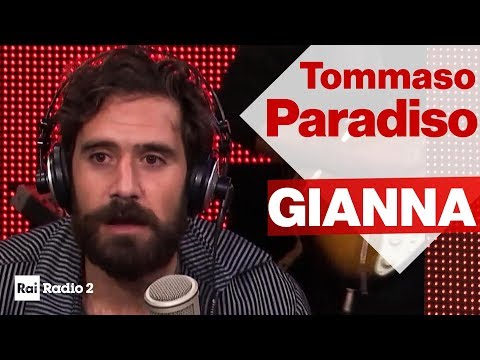 TOMMASO PARADISO live a Radio2 Social Club - "GIANNA"