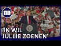 Trump bij eerste rally na besmetting: 'Ben immuun, wil jullie zoenen' | NU.nl
