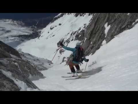 Aiguille du Chardonnet Couloir Ouest "La Banane"