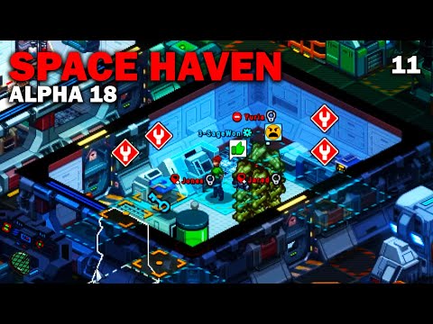 Battlesh*ts: Space Haven Alpha 18 First Look (Brutal Difficulty No Research) [S1 EP11]