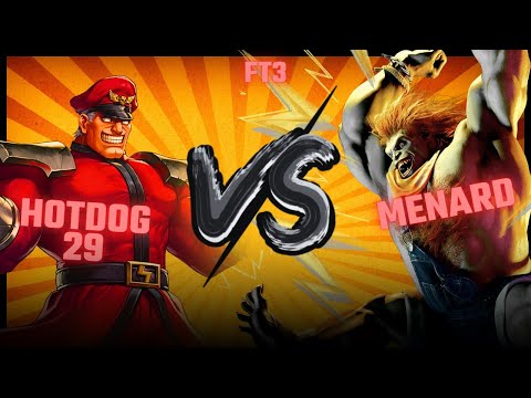 FT3 🔥Hot Dog (M.Bison) VS MenaRD (Blanka)🔥l SF6 SEASON 2