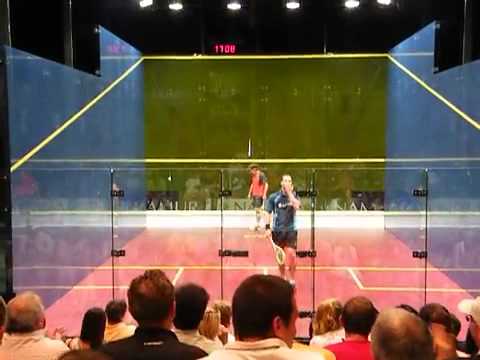 Legends of Squash 2012 Namur, Belgium   David Palmer vs  Peter Nicol, Part 5 of 7   YouTube