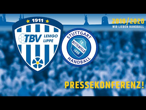 Pressekonferenz TBV Lemgo Lippe vs. TVB Stuttgart 02.02.20