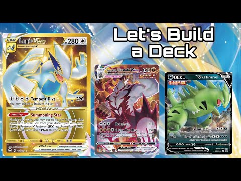 Let's Build a Lugia Vstar Single Strike Deck | Pokemon TCG | Pokemon Cards