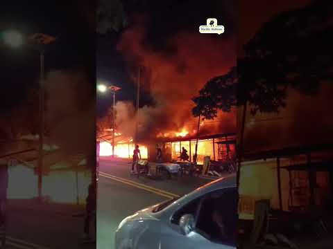 Incendio estructural en Altamira - Huila.