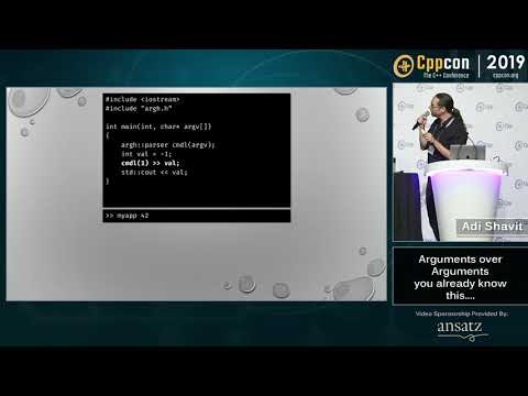 Arguments over Arguments you already know this... - Adi Shavit - CppCon 2019