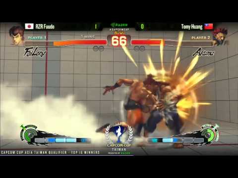 20131026 CAPCOM CUP TAIWAN RZR Fuudo vs Tomy Huang