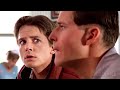 Marty Meets His Dad In The Past Back To The Future CLIP