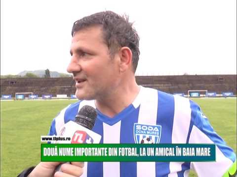 DOUĂ NUME IMPORTANTE DIN FOTBAL, LA UN AMICAL ÎN BAIA MARE