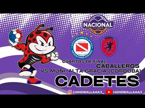NACIONAL DE CLUBES CABALLEROS - A.A.A.J. vs MUNI. ALTA GRACIA (CORDOBA) - CUARTOS DE FINAL