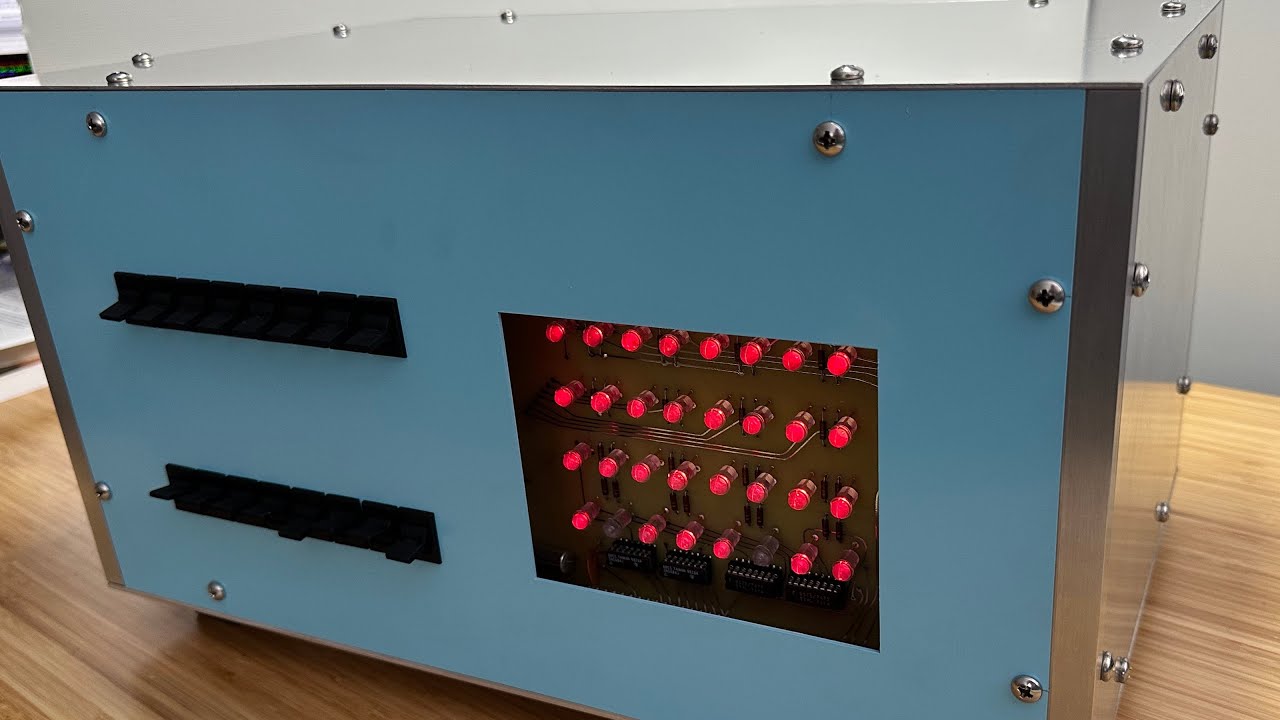 Designing and Building a Case for the Mark-8 Minicomputer