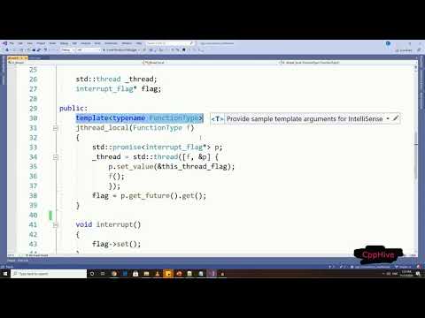 C++20 Jthread part 2 : How to implement Jthread like construct