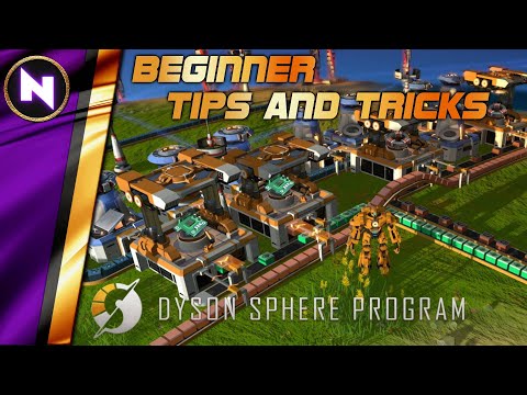 Dyson Sphere Program | STARTER GUIDE TO MECHANICS & RATIOS | Beginner Guide/Tutorial