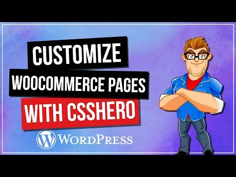 How To Customize Woocommerce Pages With CSSHero