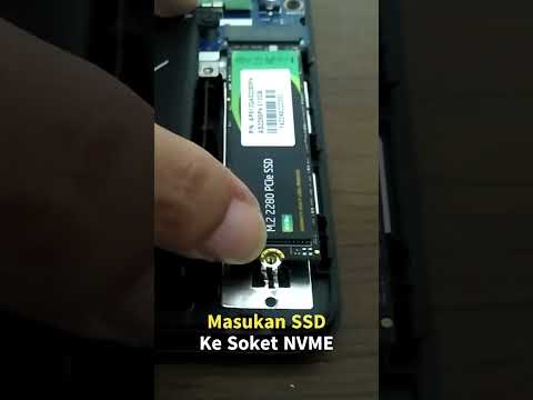 Upgrade SSD NVME APACER AS2280P4 di Laptop HP 15 Series [DIY]