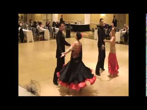 American Viennese Waltz,january 2014, dance studio in Mystic CT