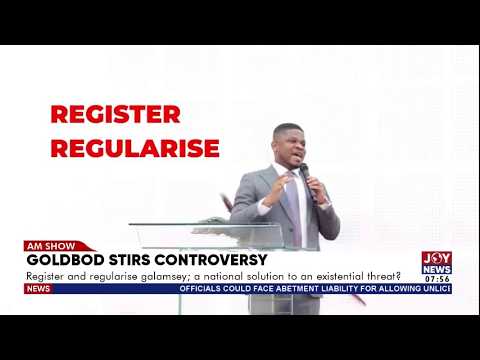 Sammy Gyamfi Under Fire Over Galamsey Regularization Proposal | Matters Arising