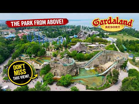 Video: Gardaland Drone View