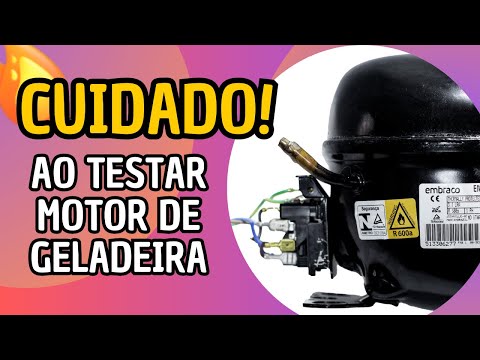 Como saber se o motor da geladeira queimou?