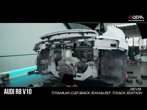 【改裝喉】Audi R8 V10 | REV9 Titanium Cat-Back Exhaust