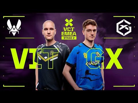 VIT vs. GX - VCT EMEA 2025 Stage 2 - W1 D1 - Map 2