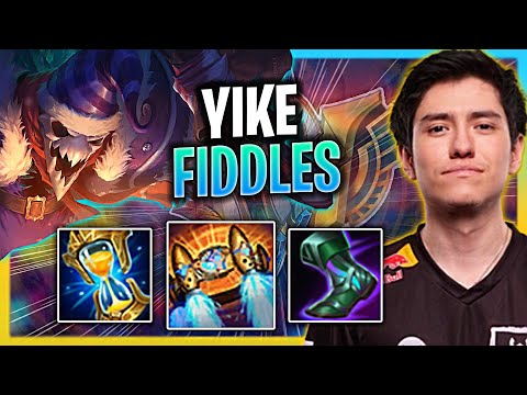 YIKE PERFECT GAME WITH FIDDLESTICKS! | G2 Yike Plays Fiddlesticks Jungle vs Ivern!  Season 2023