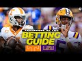 No. 8 Tennessee at No. 25 LSU Betting Preview: Free Picks, Props, Best Bets | CBS Sports HQ