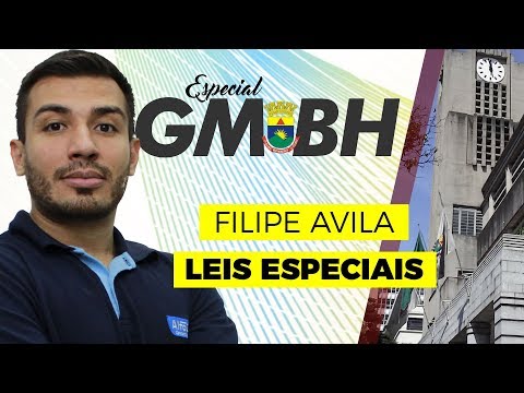 Aula de Leis Especiais - Ao Vivo - Prof. João Filipe - Especial GM BH - Alfacon