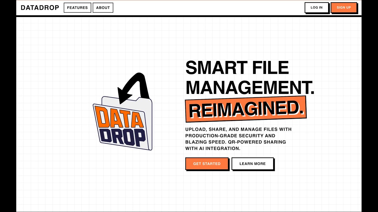 DataDrop demo video