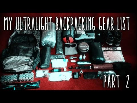 Ultralight Gear ✪ (Part 2 of 2) ✪ UL Trekking Equipment (German)