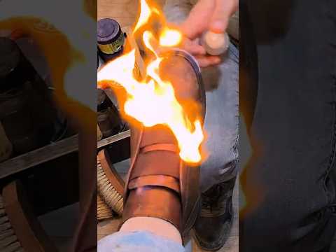 Extra Relaxing 😎 I Extra Shining🔥 I Extra Satisfying ✨ Shoe Shine ASMR #shoeshine #satisfying #asmr