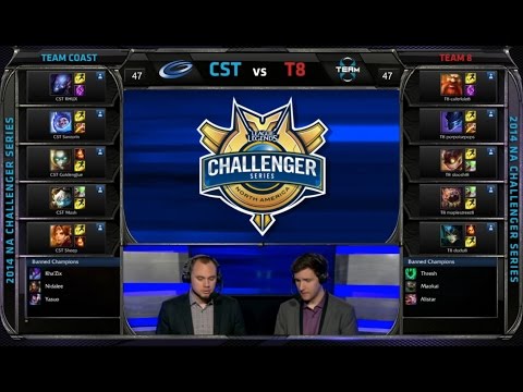 NA CS Playoffs Summer 2014 Semifinals CST - T8 Game 1 Highlights