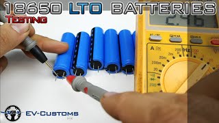 18650 3000mAh LTO Lithium Titanate Battery? (Testing)
