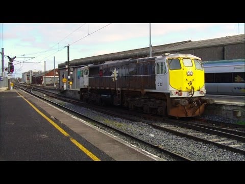 Irish Rail Class 071 (083) Light Engine - Connolly Station