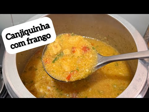 CANJIQUINHA de FRANGO - UMA DELÍCIA
