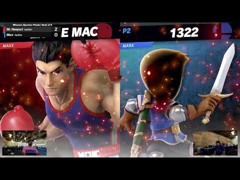 Ascension: Multiverse Madness Winners Quarters - Mr. Newport (Little Mac) vs. MARX (Mii)