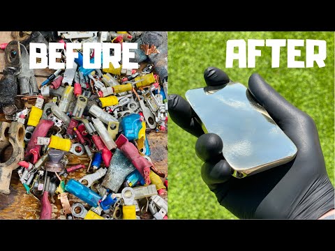 Connection Perfection Triple Scrap Melt - Flawless Bar - ASMR Metal Melting - BigStackD Casting