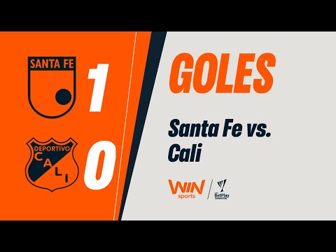 Santa Fe vs. Cali (goals) | Liga BetPlay Dimayor 2025-2 | Matchday 19