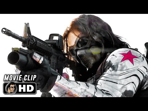 Highway Battle Scene | CAPTAIN AMERICA THE WINTER SOLDIER (2014) Movie CLIP HD