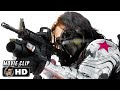 Highway Battle Scene CAPTAIN AMERICA THE WINTER SOLDIER 2014 Movie CLIP HD