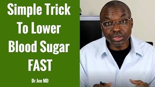 Trick To Lower Blood Sugar FAST Naturally Immediately (Backed by Science)