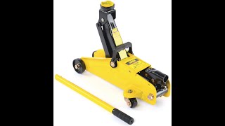 Hydraulic Utility Floor Jack, Jack Stands, Creeper, and Mechanic Seat - video thumbnail 4