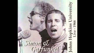 Cloudy, Simon &amp; Garfunkel, Live in Baltimore 1966