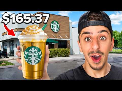 I Tried Every Fast Food Restaurants Most Expensive Item