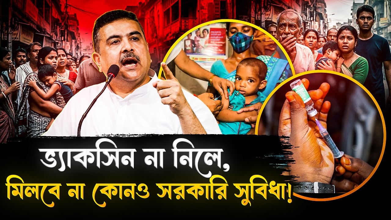 ভ্যাকসিন না নিলে, মিলবে না কোনও সরকারী সুবিধা, বললেন মুখ্যমন্ত্রী! | Suvendu Adhikari About Scheme