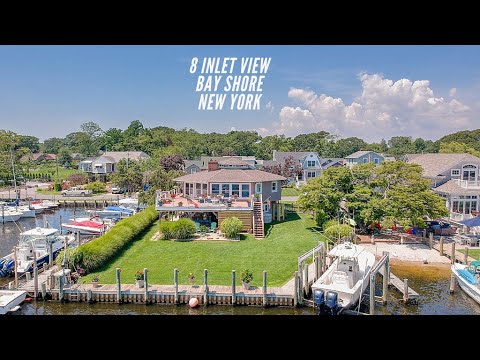 Long Island Waterfront Home - 8 Inlet View, Bay Shore, NY